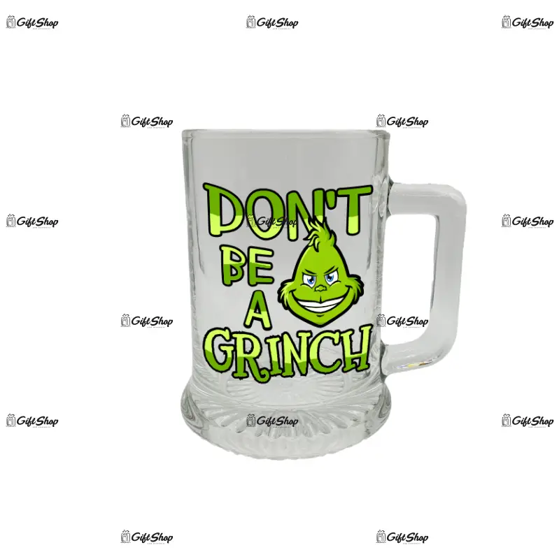Don` t be a grinch, halba cu mesaj